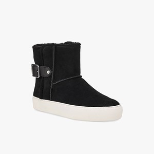 Ugg Aika Suede Women Sneakers Black (0952RAJWD)